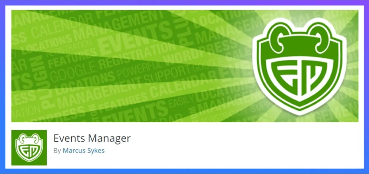 Events Manager